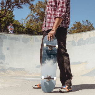 Ozeanwellen-Spray von der Fähre nach Capri 1 Skateboard