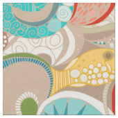 Ozeanwellen Stoff (Nahaufnahme)