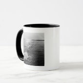 Ozeanwellen Tasse (Vorderseite Links)