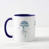 Ozeanwellen-Tasse Tasse (Links)