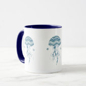 Ozeanwellen-Tasse Tasse (Vorderseite Links)