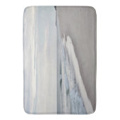 Ozeanwellen und -strand badematte (Vorderseite Vertikal)