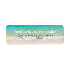 Ozeanwellen Weißer Sandstrand Küste