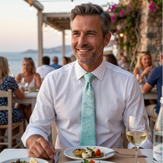 Ozeanwellenbrise Krawatte