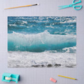 Ozeanwellenpapier Seidenpapier (Basteln)