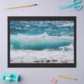 Ozeanwellenpapier Seidenpapier (Basteln)