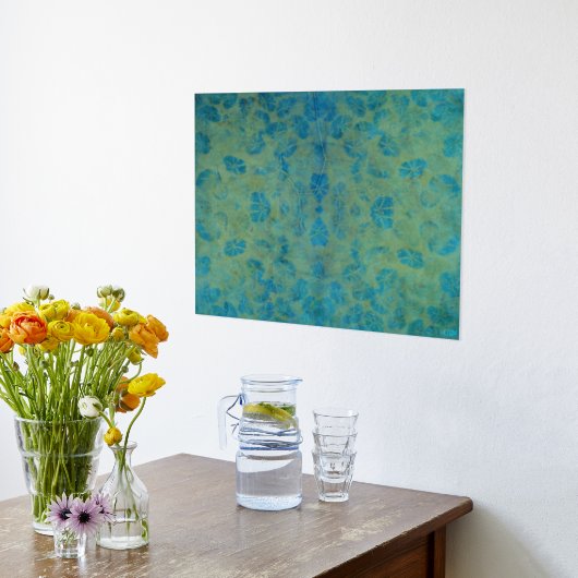 Ozeanwesen Goldfolie Foliendrucke (Ablage(Küche))