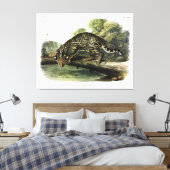 Ozelot, Leopard-Cat (Leopardus pardalis) - Audubon Leinwanddruck (Insitu (Schlafzimmer))