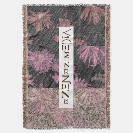 Ozenoz Medium-Blumenlogo Decke (Vorderseite Vertikal)