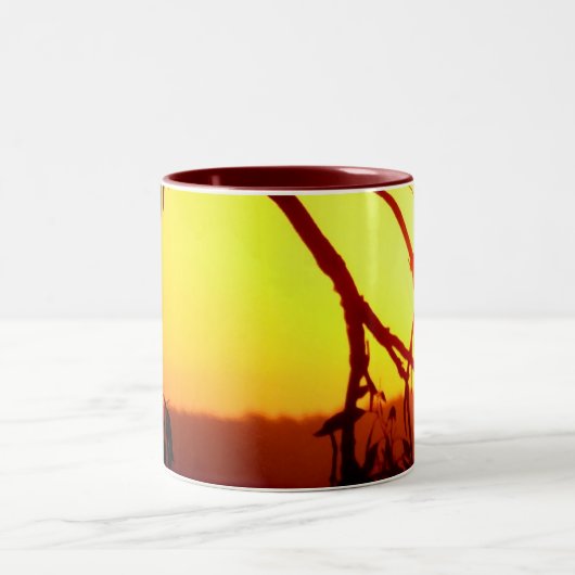 OZiSUNSET-Tasse Zweifarbige Tasse (Mittel)