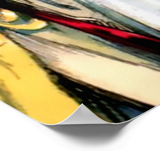 "Ozma of Oz" von John R Neill Poster (Ecke)