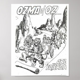 Ozma von Oz und Freunde Poster