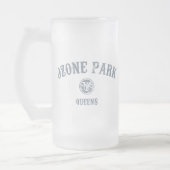 Ozon-Park Mattglas Bierglas (Links)