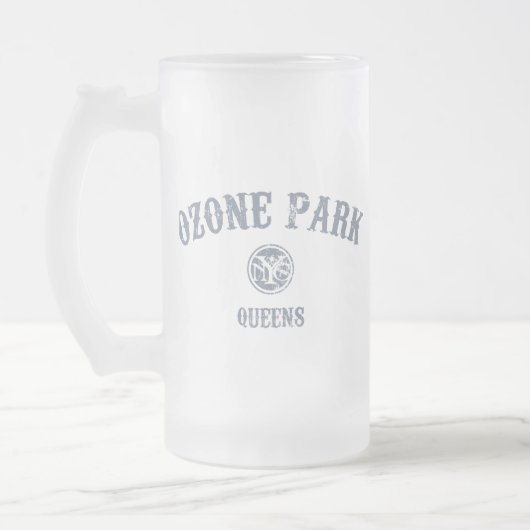 Ozon-Park Mattglas Bierglas (Links)