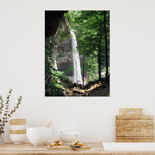 Ozonfälle Poster (Küche)