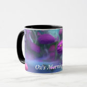 Oz's Morning Tee Personalisiert anpassbar Tasse (Vorderseite Links)