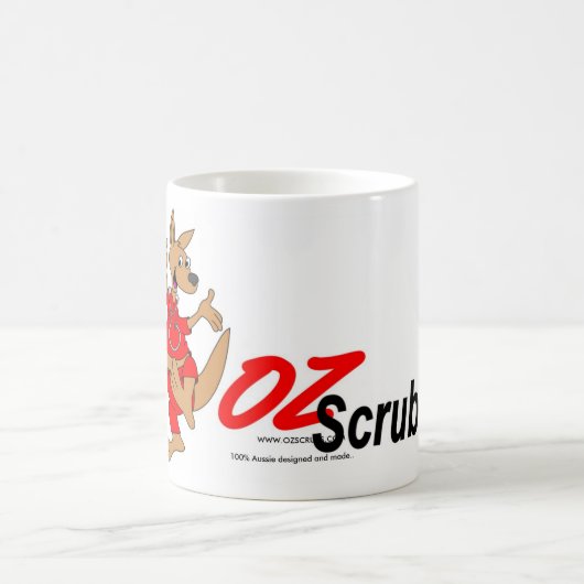 Ozscrubs - australische hergestellte medizinische kaffeetasse (Mittel)