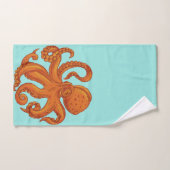Oztopus des Schleife Meeres Long Tentacles Badhandtuch Set (Handtuch)