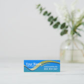 OZTRALiANA-Profil Mini Visitenkarte (Stehend Vorderseite)