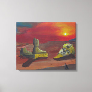 Ozymandias Leinwanddruck