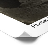 Ozymandias und gefallene Statue am Ramesseum Poster (Ecke)