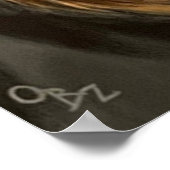 "Ozzy" Fine Art Print Poster (Ecke)