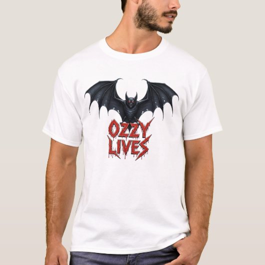Ozzy lebt T-Shirt (Vorderseite)