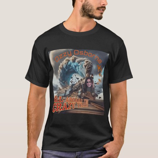 OZZY OSBOURNE CRAZY TRAIN T-Shirt (Vorderseite)