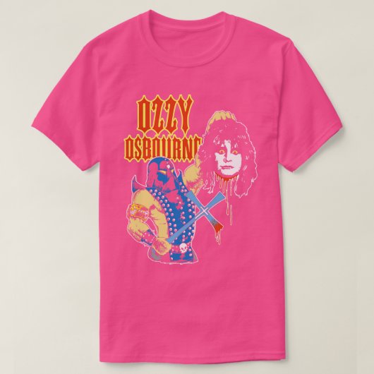 Ozzy-Rede vom Teufel T-Shirt (Design vorne)