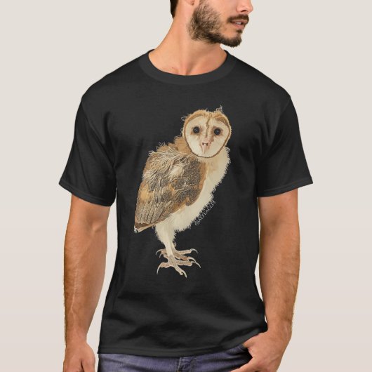 Ozzy the Barn Owl T-Shirt (Vorderseite)