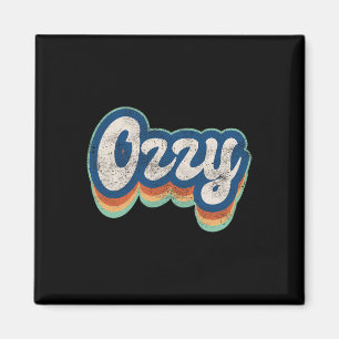 Ozzy Vorname Boy Vintag Style 70er 80er Personal Magnet