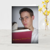 "P1010035a" Danke Karte (Gelbe Blume)