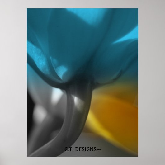 P1016531-1, G.T. DESIGNS~An orchids view collectio Poster (Vorne)