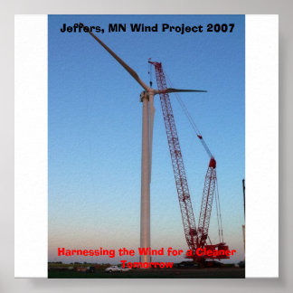 P1050450, Jeffers, MN Wind Project 2007, Harnes.. Poster