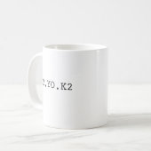P2, YO, K2 KAFFEETASSE (Vorderseite Links)