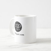 P2Pspot Kaffeetasse (Vorderseite Links)