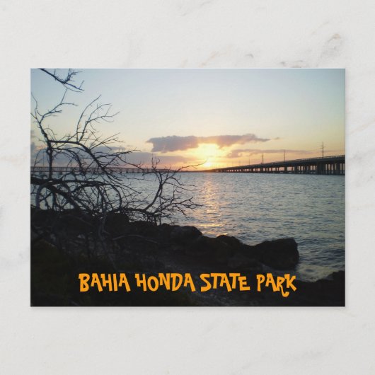 P3060038, BAHIA HONDA STATE PARK POSTKARTE (Vorderseite)