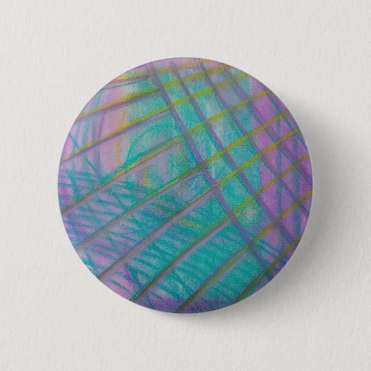 P34 Einzigartige farbenfrohe abstrakte Kunst Button (Vorderseite)