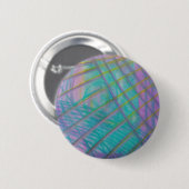 P34 Einzigartige farbenfrohe abstrakte Kunst Button (Vorne & Hinten)
