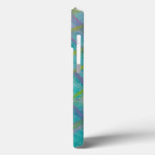 P34 Einzigartige farbenfrohe abstrakte Kunst Case-Mate iPhone Hülle (Rückseite / Links)