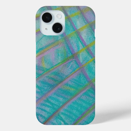 P34 Einzigartige farbenfrohe abstrakte Kunst Case-Mate iPhone Hülle (Rückseite)
