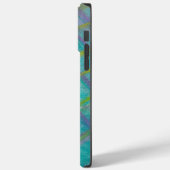 P34 Einzigartige farbenfrohe abstrakte Kunst Case-Mate iPhone Hülle (Rückseite / Links)