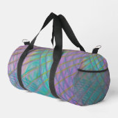 P34 Einzigartige farbenfrohe abstrakte Kunst Duffle Bag (Rechte Ecke)