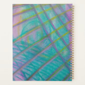 P34 Einzigartige farbenfrohe abstrakte Kunst Planer (Rückseite)