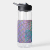 P34 Einzigartige farbenfrohe abstrakte Kunst Trinkflasche (Rechts)