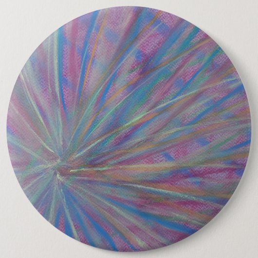 P36 Einzigartige farbenfrohe abstrakte Kunst Button (Vorderseite)