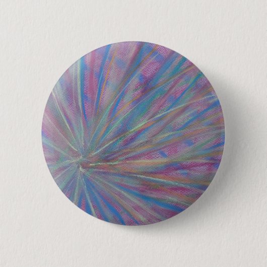 P36 Einzigartige farbenfrohe abstrakte Kunst Button (Vorderseite)