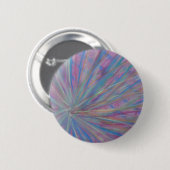 P36 Einzigartige farbenfrohe abstrakte Kunst Button (Vorne & Hinten)