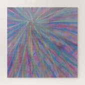 P36 Einzigartige farbenfrohe abstrakte Kunst Puzzle (Horizontal)