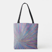 P36 Einzigartige farbenfrohe abstrakte Kunst Tasche (Rückseite)